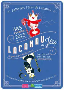 Affiche Lacanau en jeu 2023