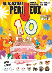 Affiche Périjeux 2025 - Spécial 10 ans