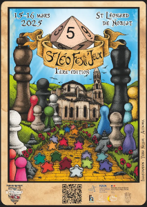 Affiche St-Leo Festi'Jeux 2025