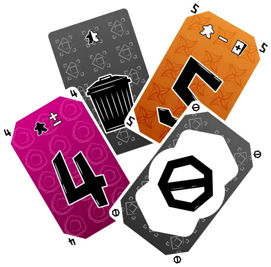 Exemple de différentes cartes